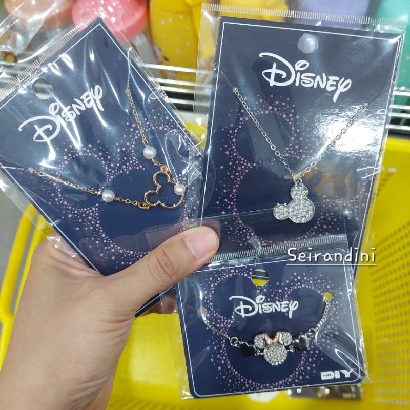 Pesanan Paket Kalung Gelang Disney Mickey Minnie Mouse By Request Kado Hadiah Unik Mr DIY