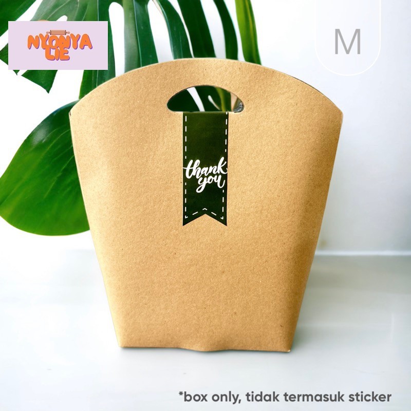 

PBK01 Handle Paper Pouch Paper Bag Paperpouch Medium Box Souvenir Oleh Oleh