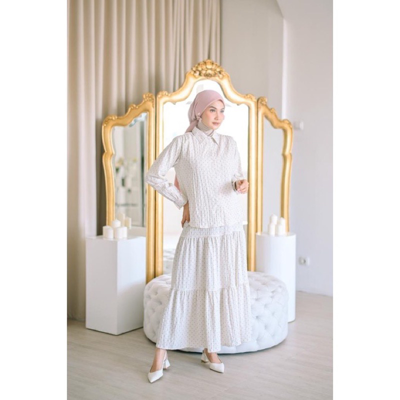 xena sett Callanda hijab / top callandahijab / skirt callandahijab / one set callandahijab