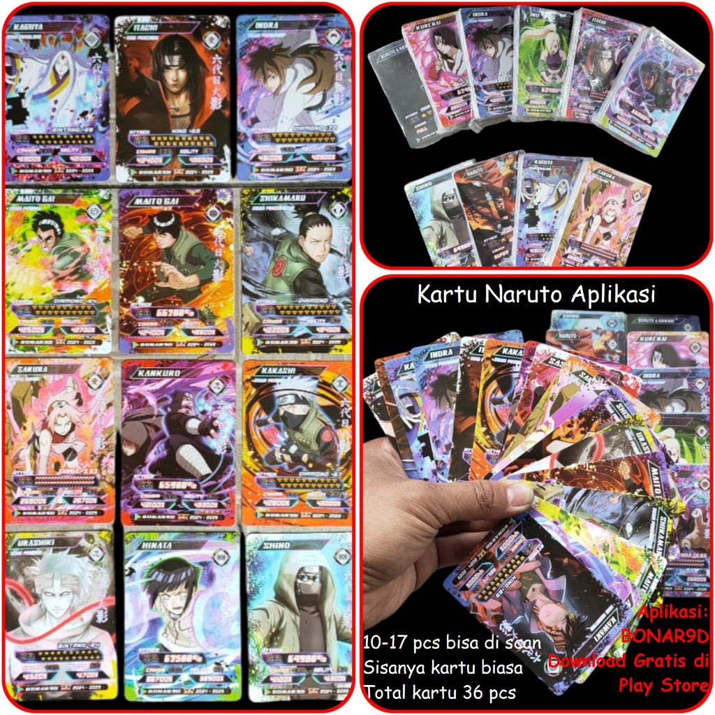 Kartu Naruto Boruto Aplikasi - Kartu Tarung