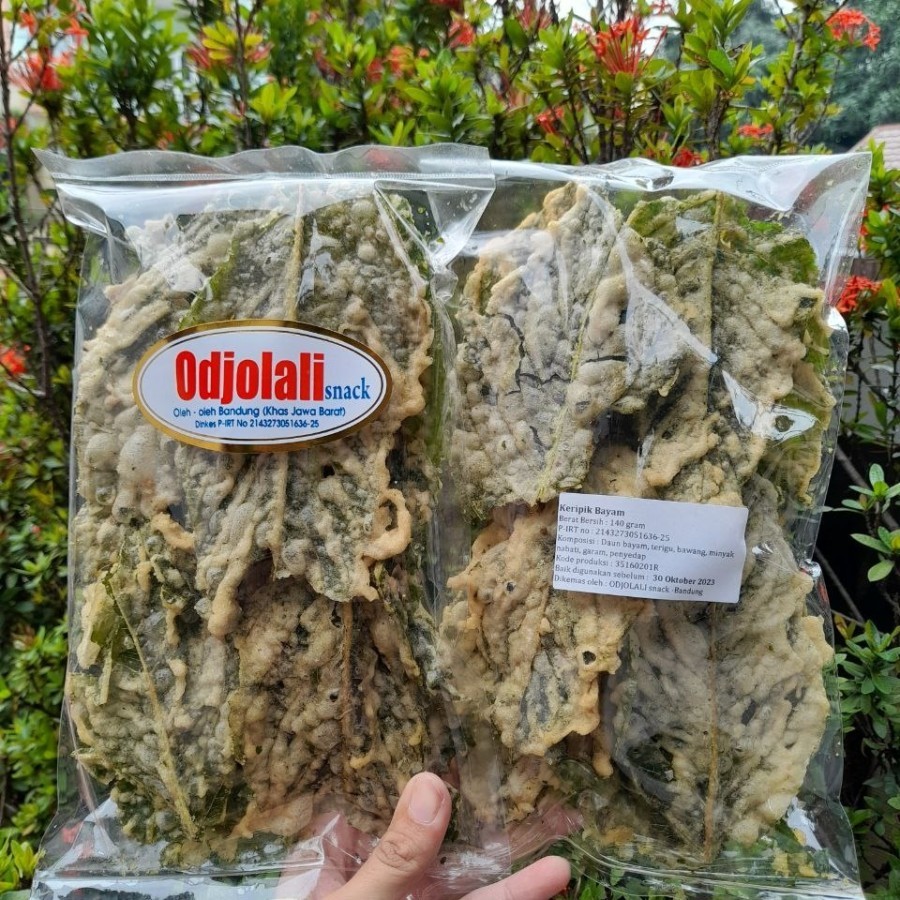 

Keripik Bayam Odjolali Snack Oleh Oleh Bandung