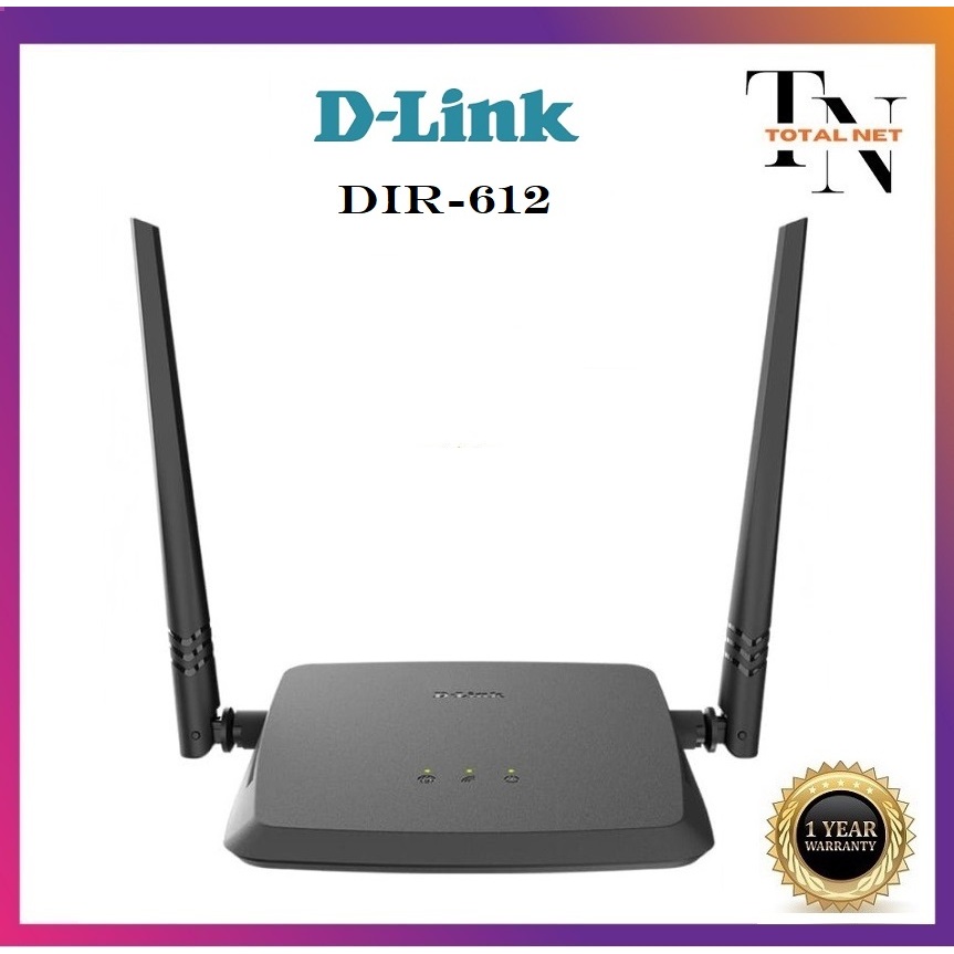 D-LINK DIR-612 Wireless N Router 300Mbps Dir 612