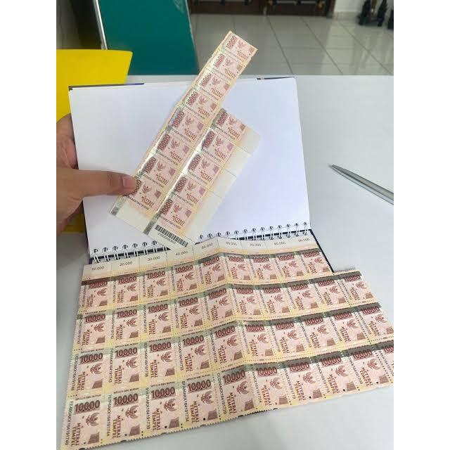 

MATERAI / METERAI 10.000 / MATERAI TEMPEL ORIGINAL ASLI KANTOR POS