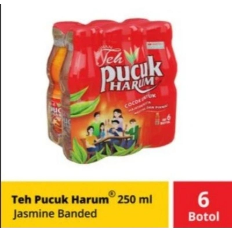 

TEH PUCUK HARUM 250ml (1 Krat isi 6 botol)