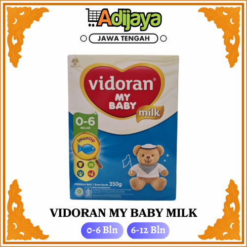 Vidoran My Baby Susu Bubuk untuk Bayi Usia 0-6 / 6-12 bulan - 125gr 350g