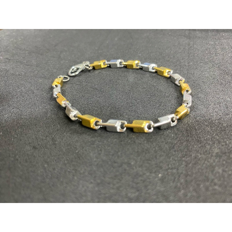 [COD]GELANG RANTAI KOMBINASI TITANIUM 100% pria wanita