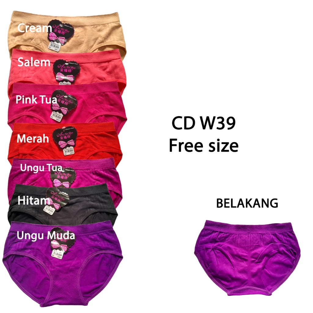 Celana Cewek dewasa CD W39 bahan nilon spandek