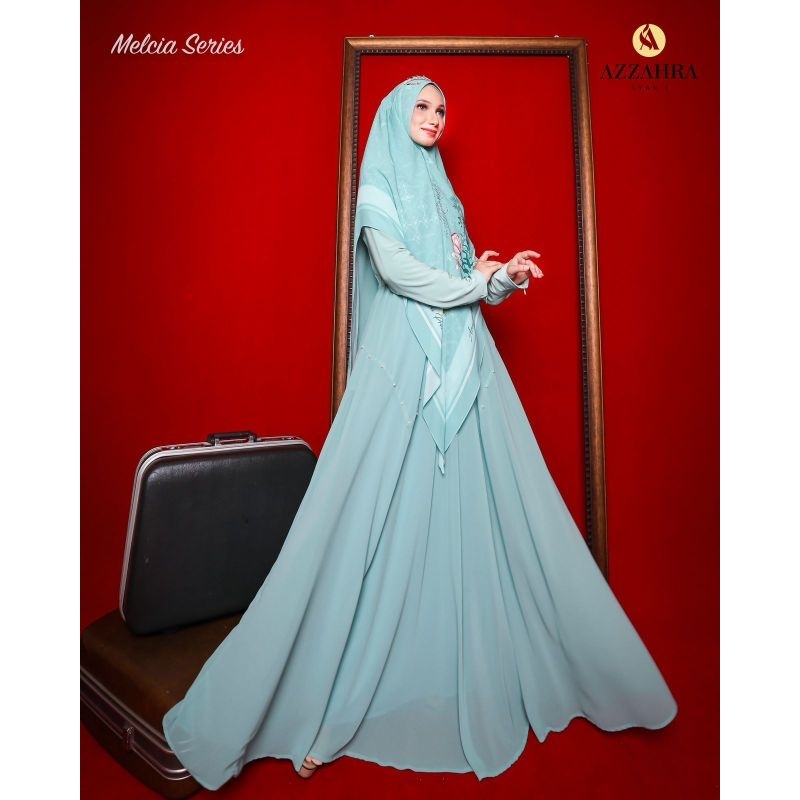 Melcia set syari azzahra syari