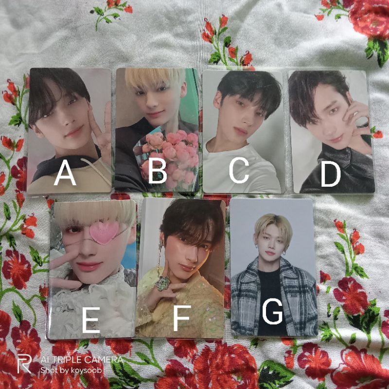 ✅ reqlive txt hueningkai pc album blue hour tccf gbgb minisode tear photocard