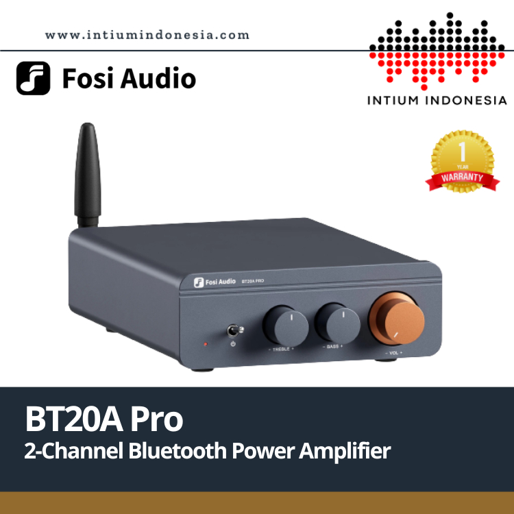 FOSI AUDIO BT20A Pro TPA3255 Sound Power Amplifier 300W x2 Mini HiFi Stereo Class D