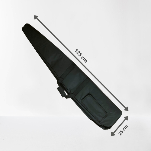 TAS SENAPAN BUSA TEBAL HITAM POLOS