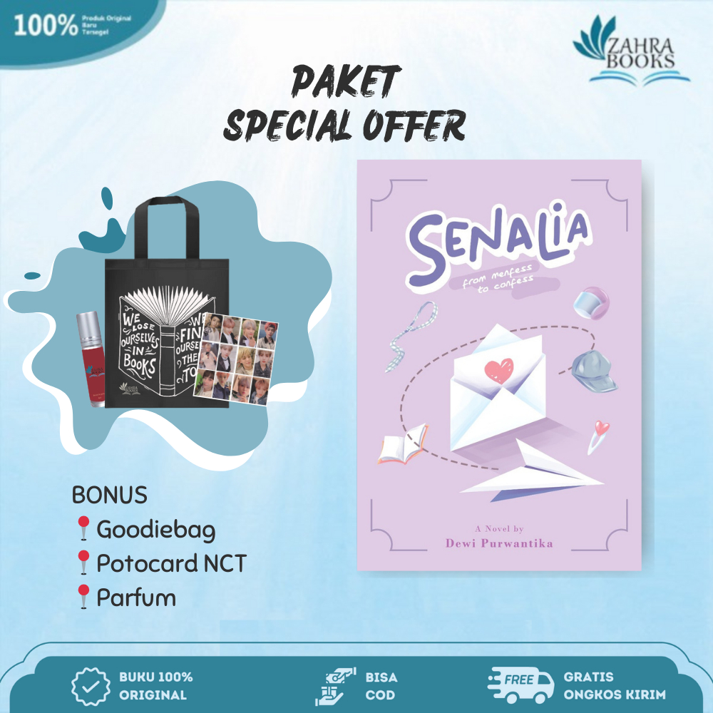 Novel Senalia By Dewi Purwantika - Butterflies Books