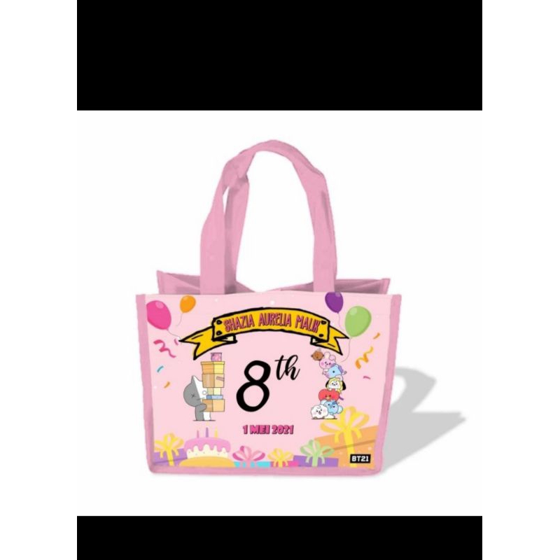 

[custom] tas Souvenir ulang tahun, aqiqah,pernikahan, dan acara lain2