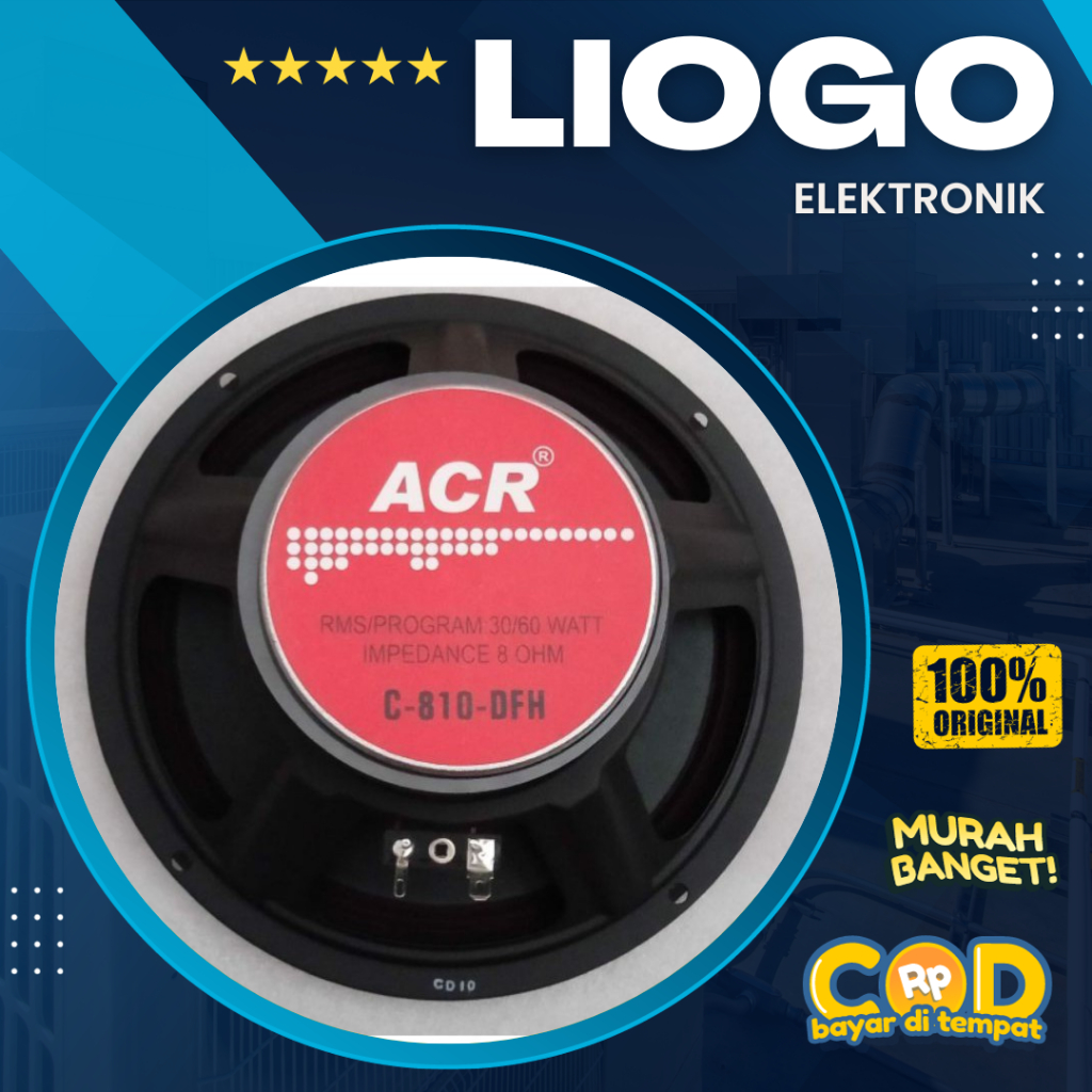 Speaker ACR 8 Inch C 810 DFH ACR Fullrange 8 Inch 810DFH