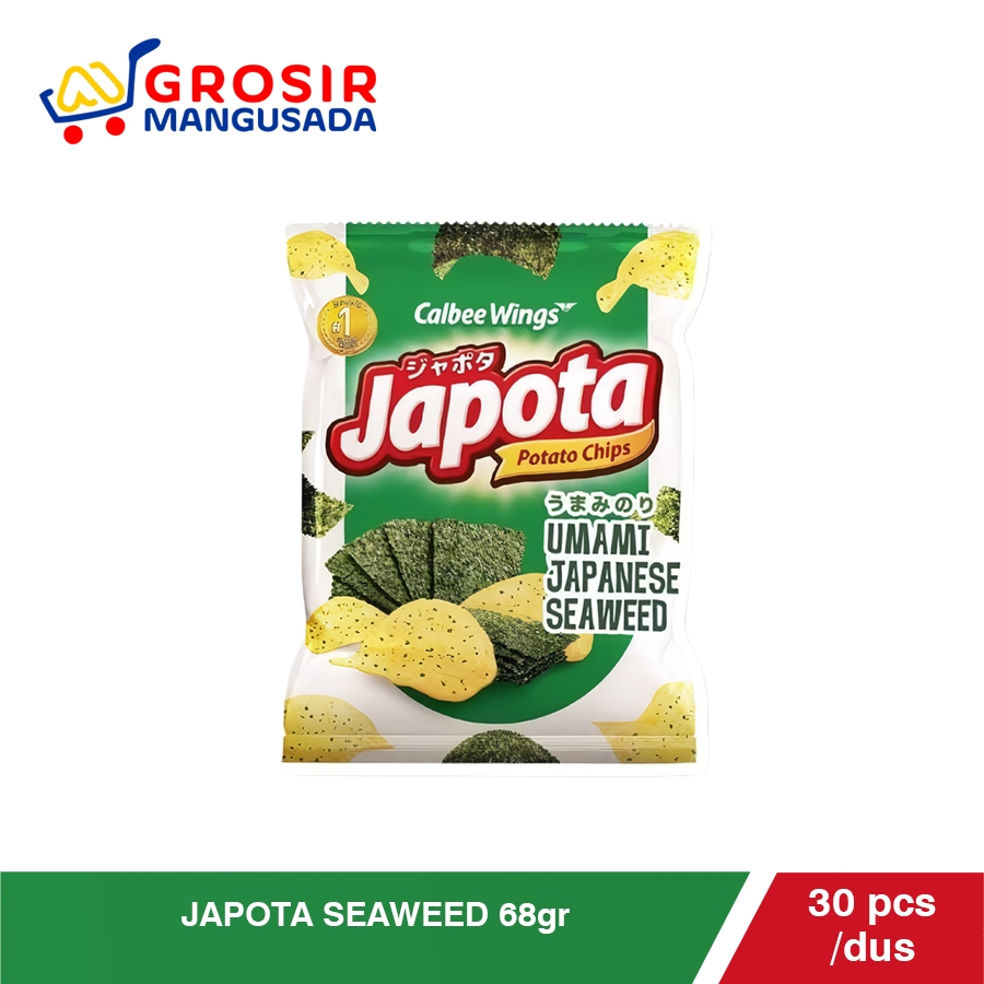 

Keripik Kentang Japota Umami Japanese Seaweed 68 gr - Harga Grosir 6pcs