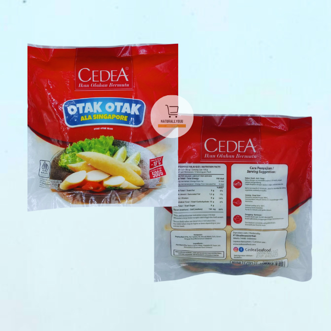 

Cedea Otak-otak Singapur Fish Cake 500gram