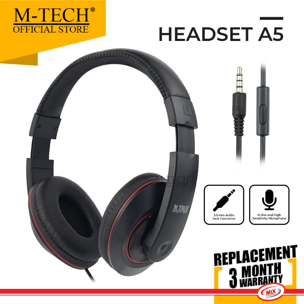 HEADSET GAMING MTECH A5