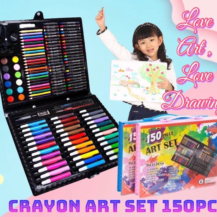 

Terlaku. CRAYON PENSIL WARNA 150PCS - ALAT TULIS SET CRAYON COLOURING SET 150PCS ART Kirim Sekarang