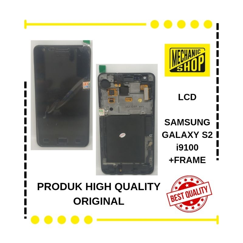 LCD SAMSUNG GALAXY S2 / i9100 FULLSET + FRAME