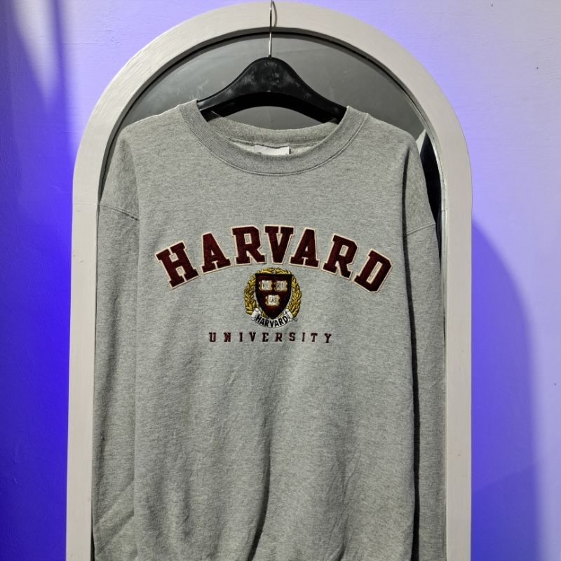 CREWNECK CHAMPION UNIVERSITY HARVARD