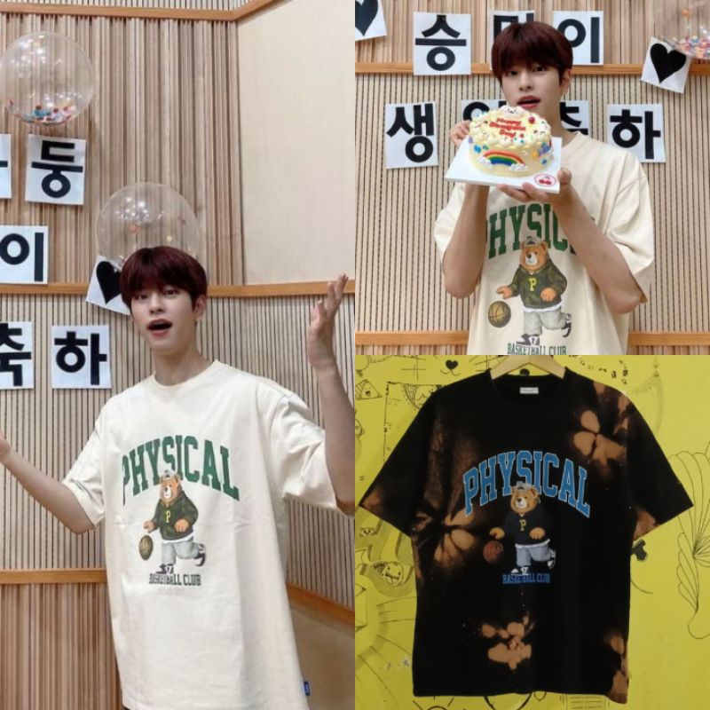 Baju Tie Dye Official NCT Mark Physical Bear Basketball Club