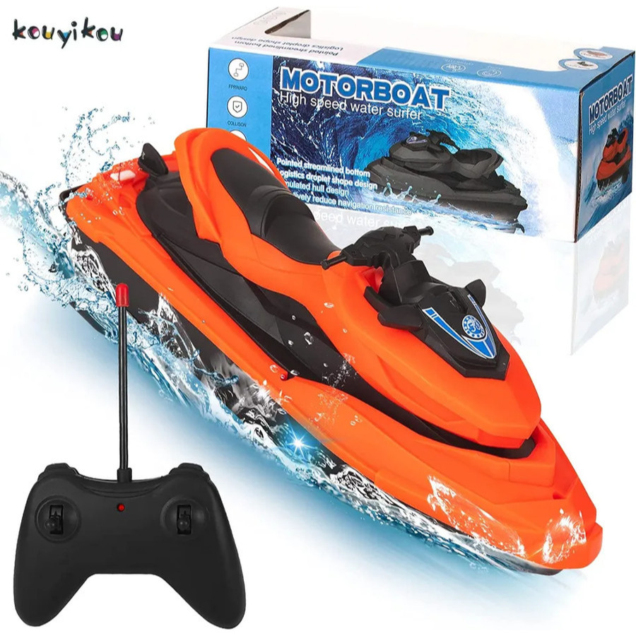 Mainan Remote Control Kapal MotorBoat RC JET SKI