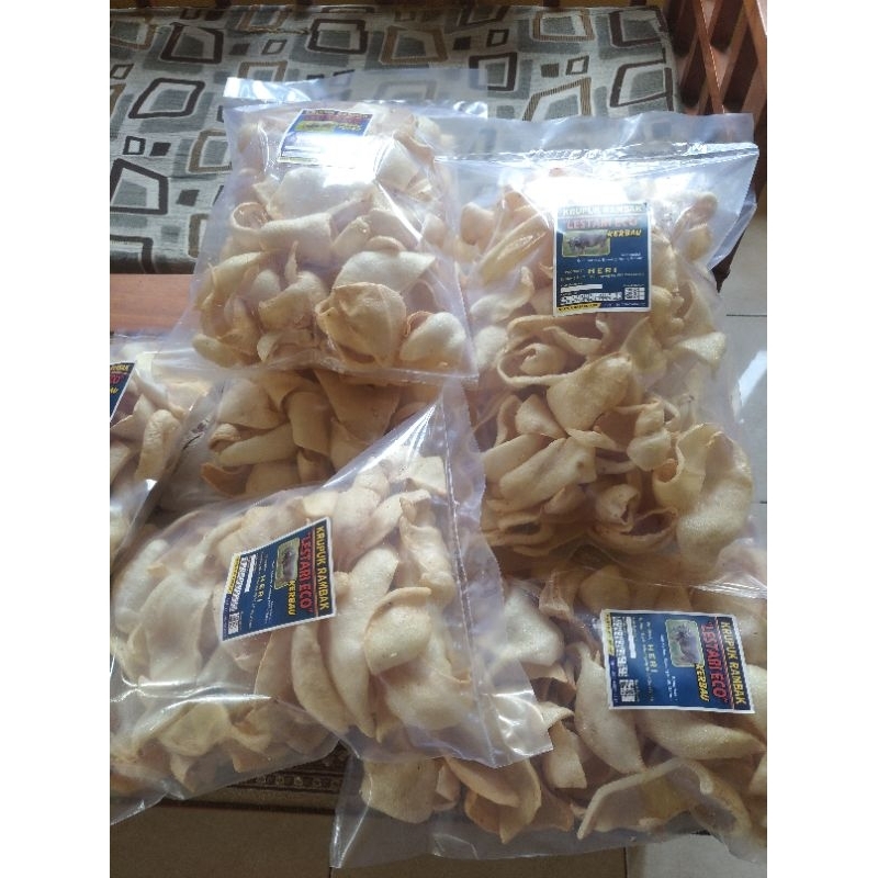 

rambak kerbau matang 100 gram produk tulungagung