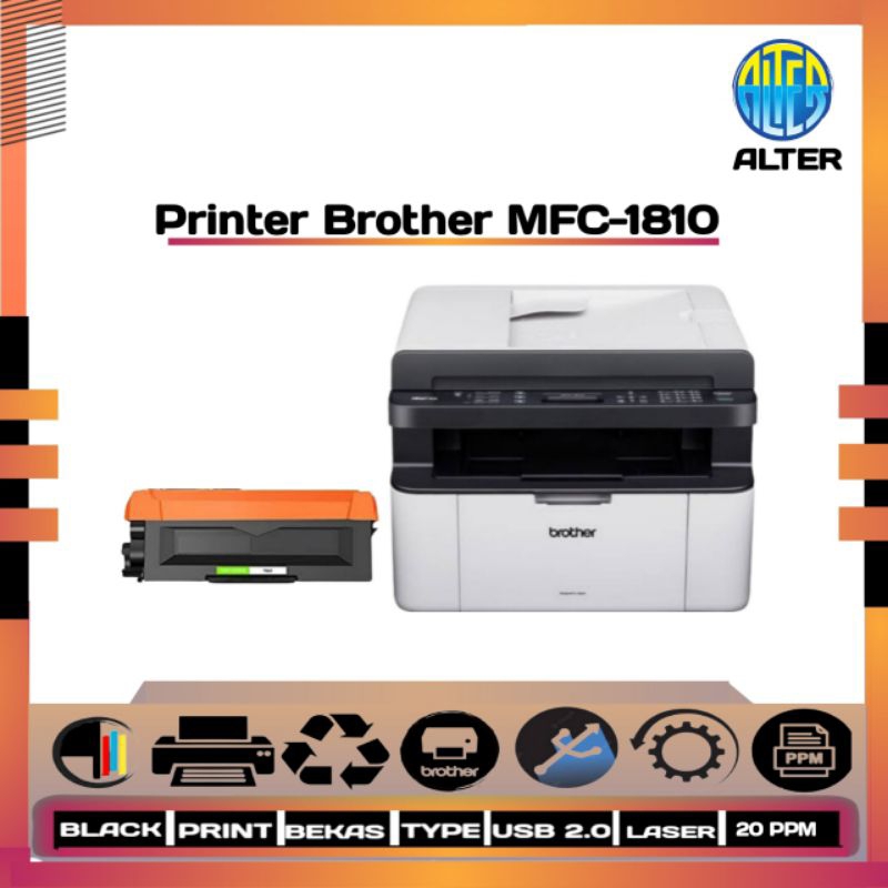 Printer Brother MFC-1810 Multifungsi