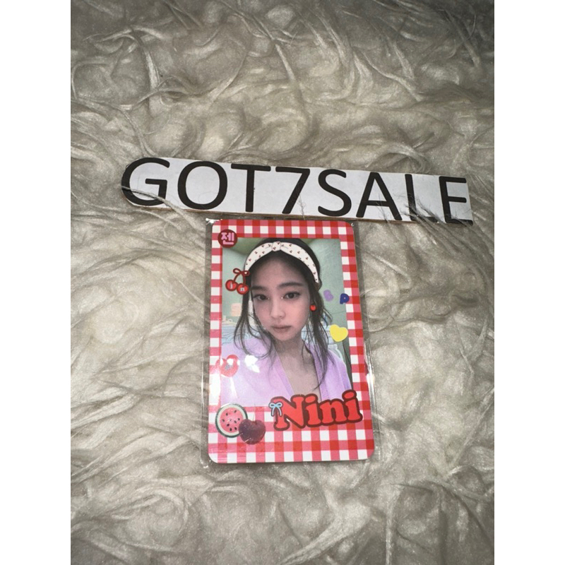 BLACKPINK 2nd press Spring Edition Photocard OFFICIAL PHOTOCARD / SPRINGED PHOTOCARD JISOO LISA JENN