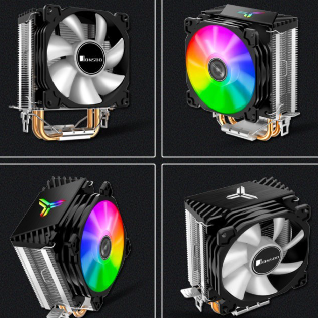 ➦➮✶✺ JONSBO CR-1200 CPU Fan Cooling / NYK F9 / HSF Cooler RGB / JONSBO CR1200 / JONSBO CR 1200 Hot S