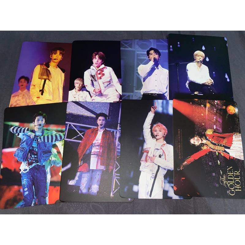 Postcard bene cinepolis the origin taeil taeyong yuta doyoung jaehyun jungwoo mark golden hour iu