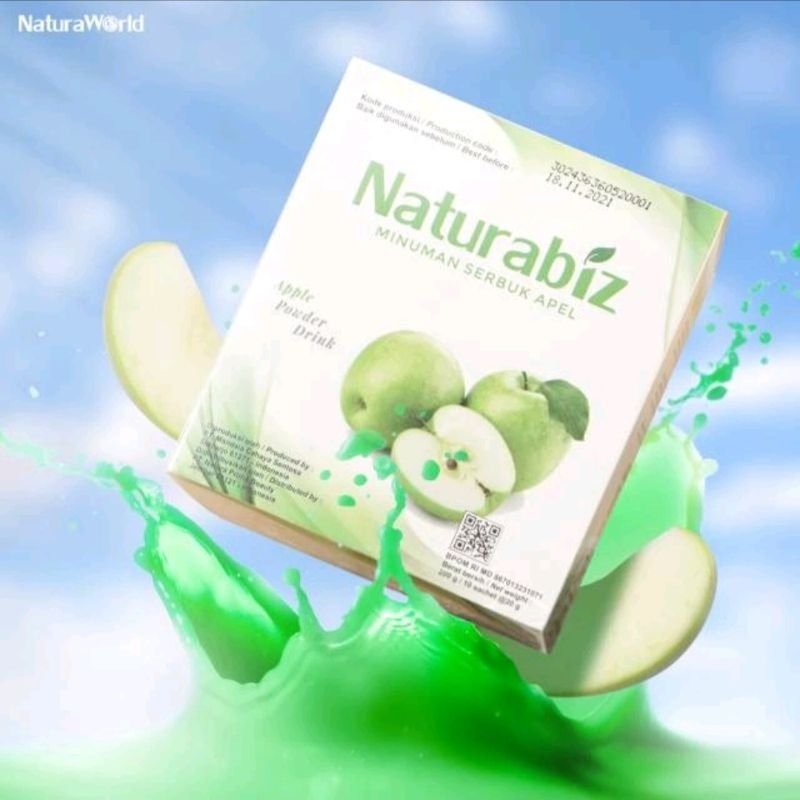 

NATURA Biz Minuman Serbuk Apel By Natura World