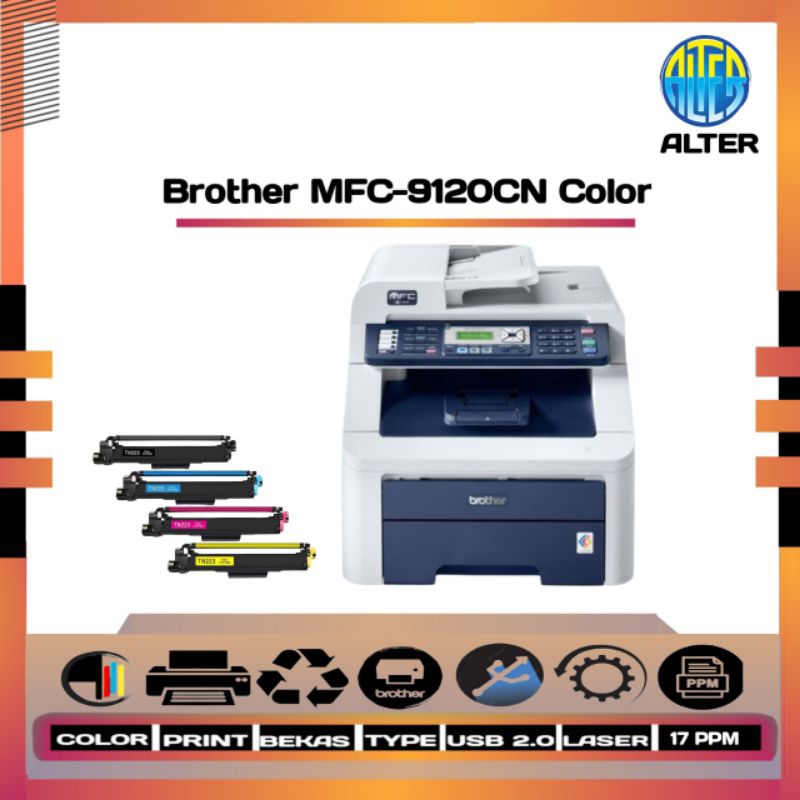 Printer Brother MFC-9120CN Scan Copy Warna