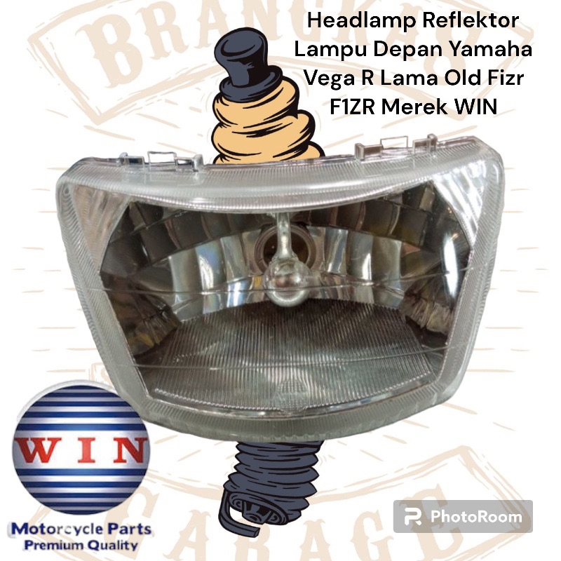 Lampu depan Replektor depan Fizr F1zr F1 Zr 2t PNP Vega r lama Win DE