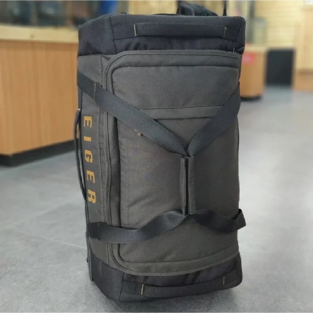 Koper Trolley Travel Bag Eiger 1989 Border Rolling Duffle 60 L