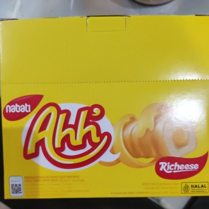 

Richeese Nabati Ahh 1 pack isi 20 @4 gr