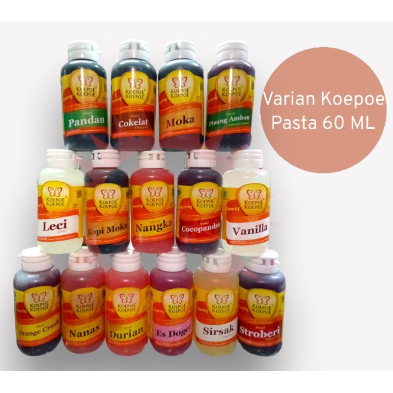 

Koepoe Pasta All Varian 60ML