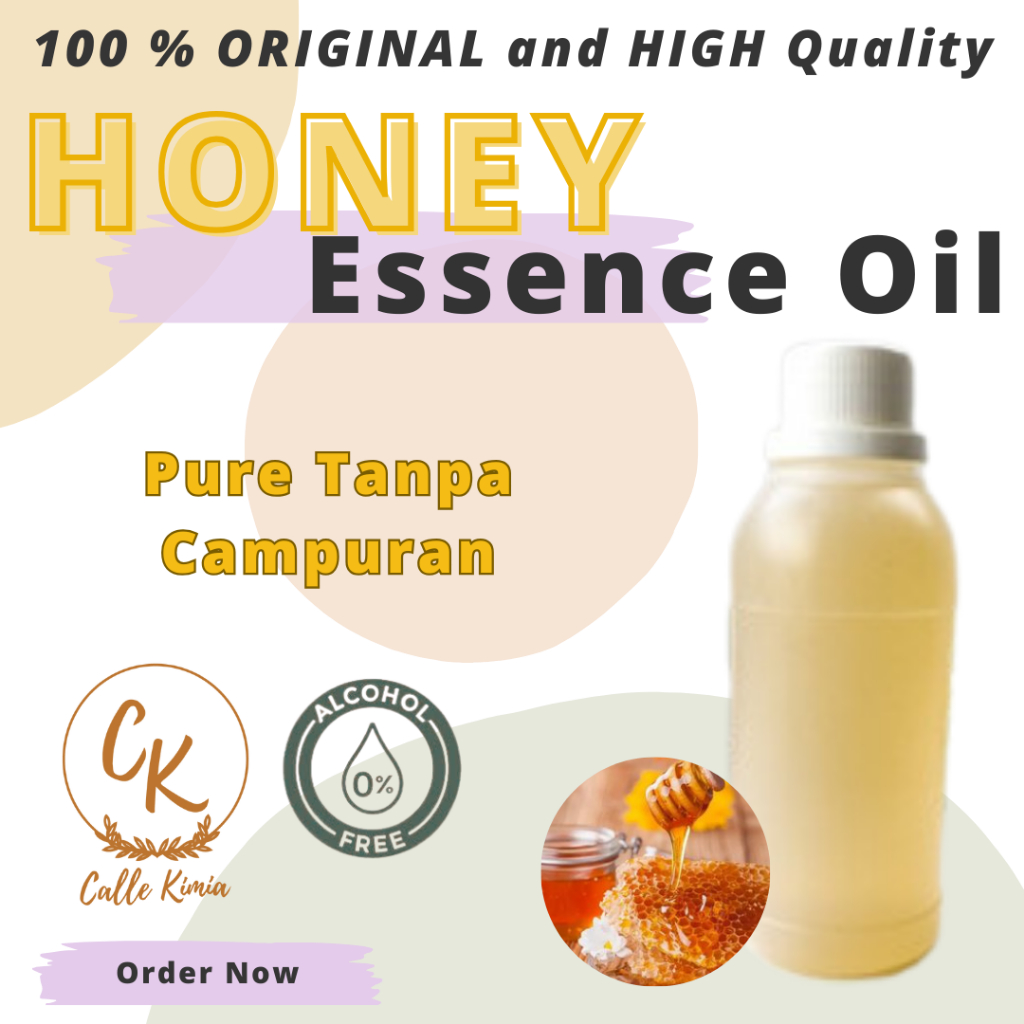 

Jual Honey/Madu Essence Oil 50Gr Food Grade Murni Termurah