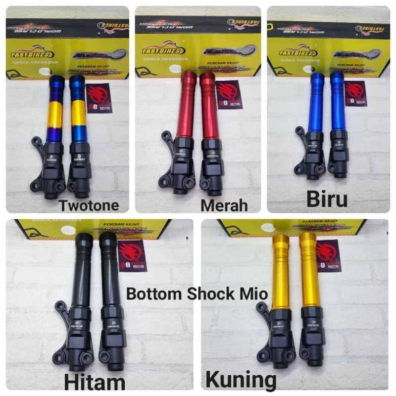 Bottom Shock Depan Yamaha Mio Gt - Mio Soul - Mio M3 - Mio Smile - Mio Sporty Dll - 1 Set Tabung Sho