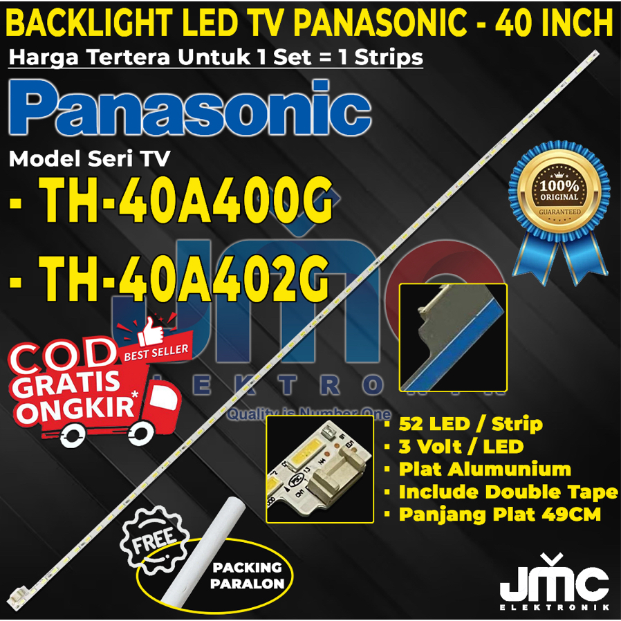 BACKLIGHT TV LED PANASONIC TH-40A400G TH-40A402G TH40A400G TH40A402G 40A400G 40A402G 40A400 40A402 L