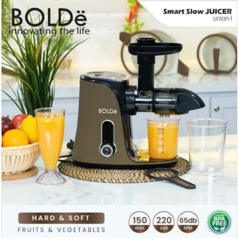 BATAM - BOLDE JUICER UNION 1 smart slow juicer