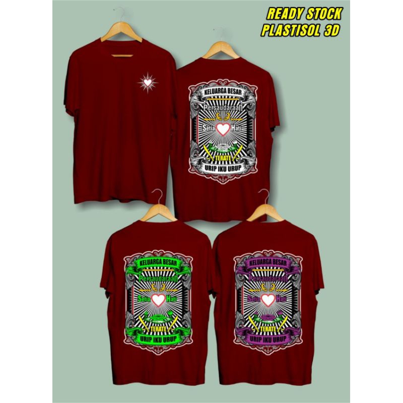 KAOS PSHT 3D GAMBAR LAMBANG