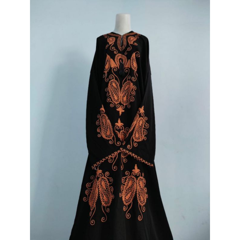 ABAYA BLUS ARAP SIZE XL DEWASA - mukena abaya sholat terbaru by Jihan salsa