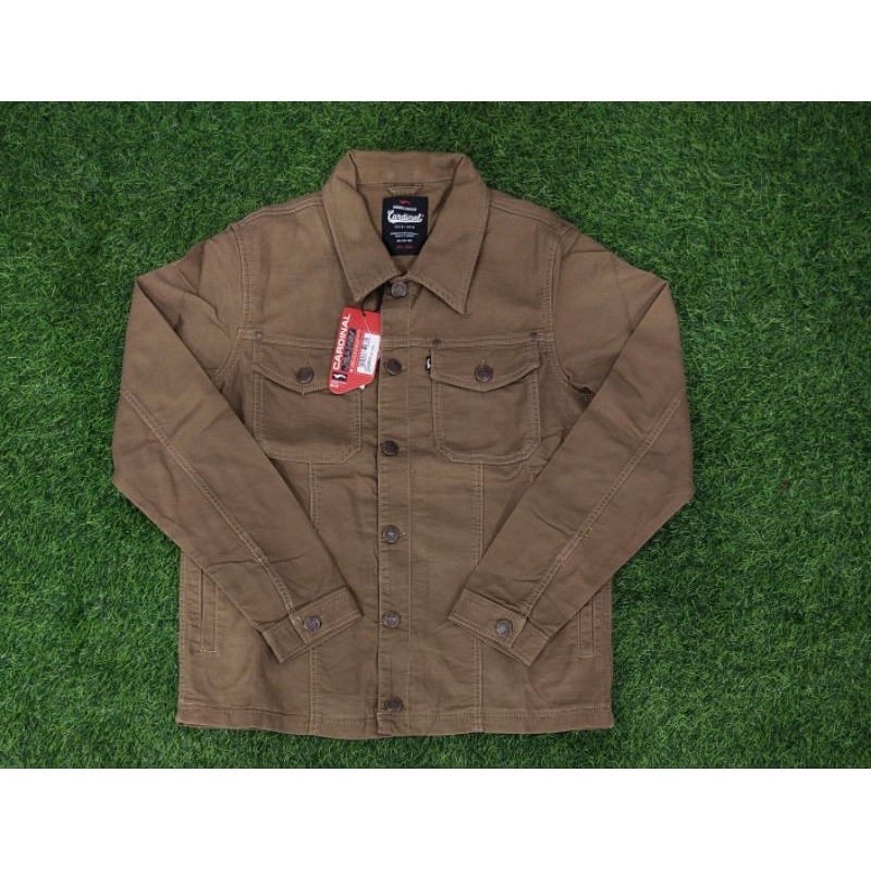 JAKET CARDINAL JEANS ORIGINAL JAKET PRIA BRAND ORI KANCING