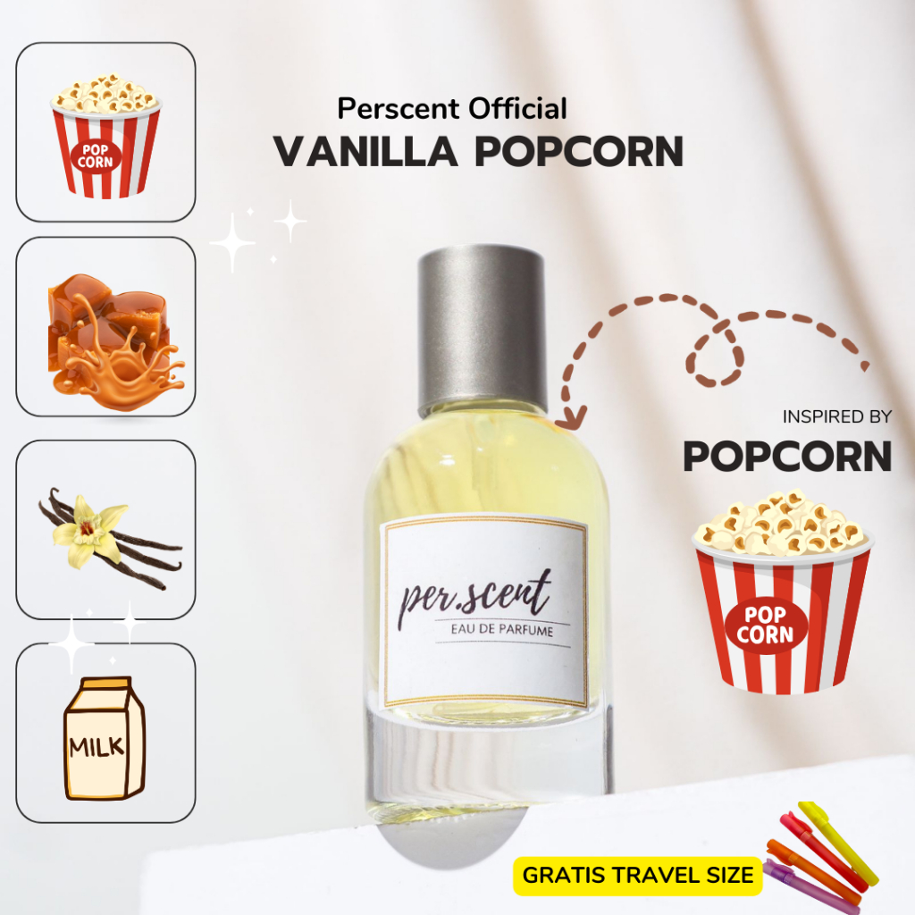 Parfum Wanita Tahan Lama Dan Wangi Popcorn Caramel Bibit Premium Xxi Bioskop Inspired Parfume