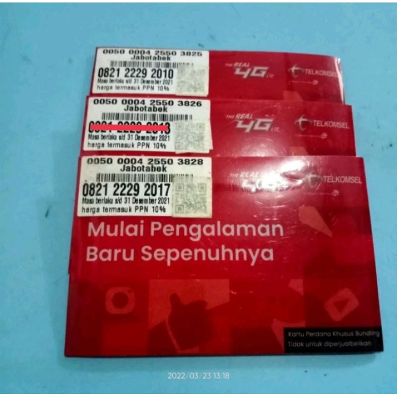 nomor cantik simpati  08** 2229 ****(2010,2017)nocan-kartu-perdana-telkomsel