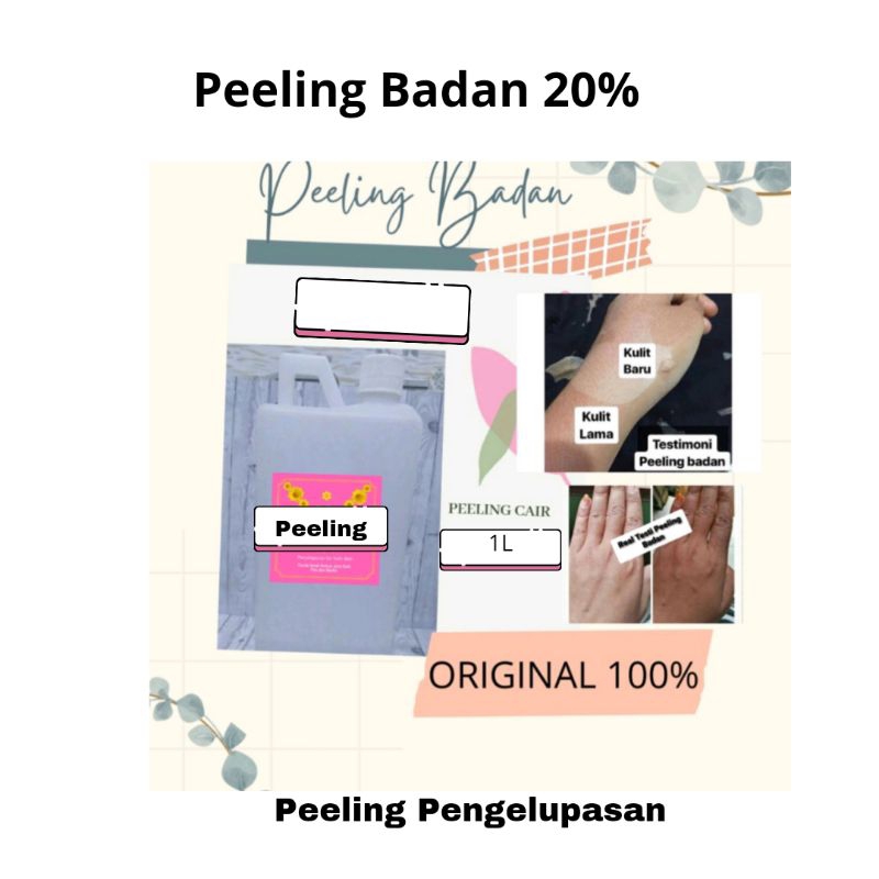 [Terlaris] Peeling Badan / Body Peeling