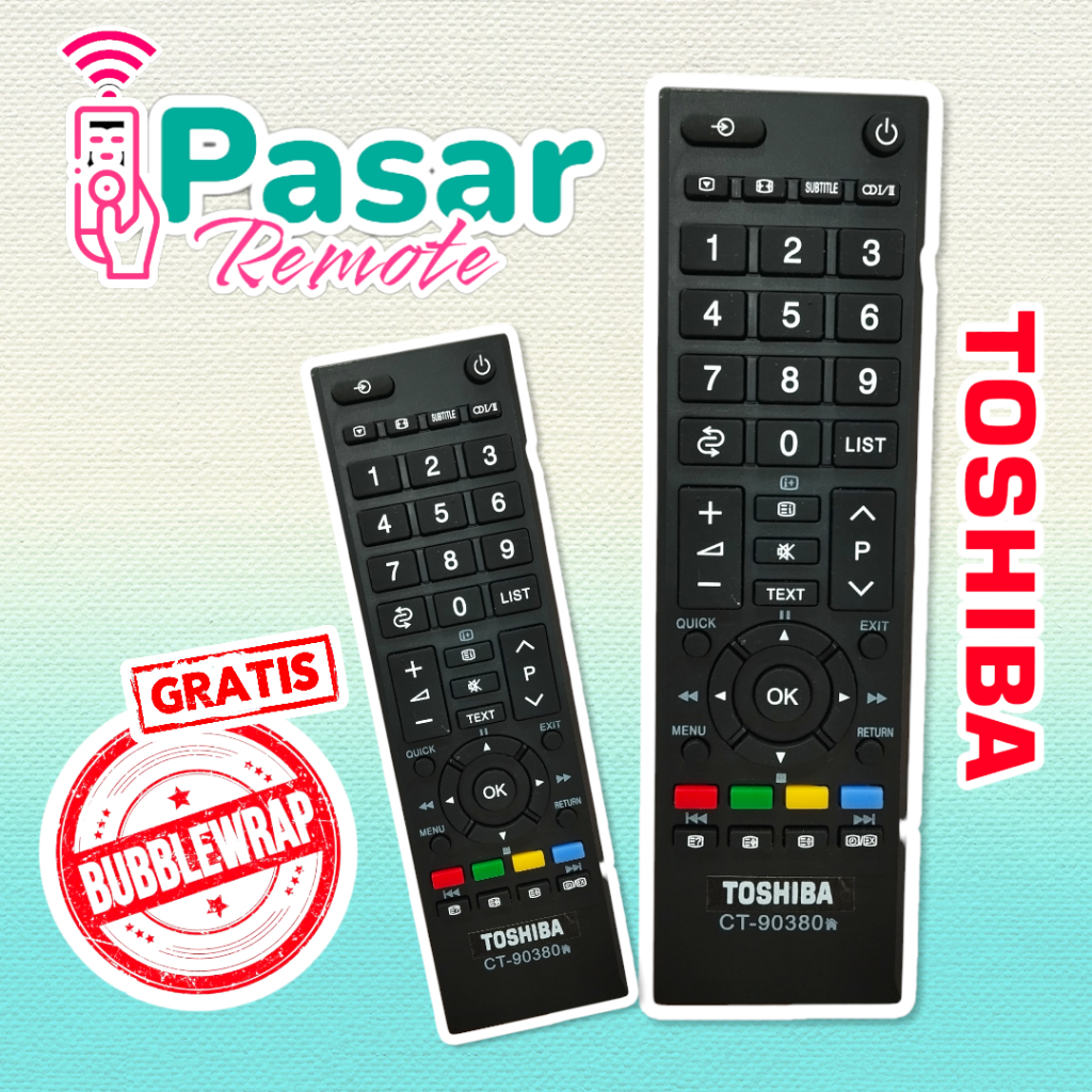 REMOTE TV TOSHIBA LED LCD