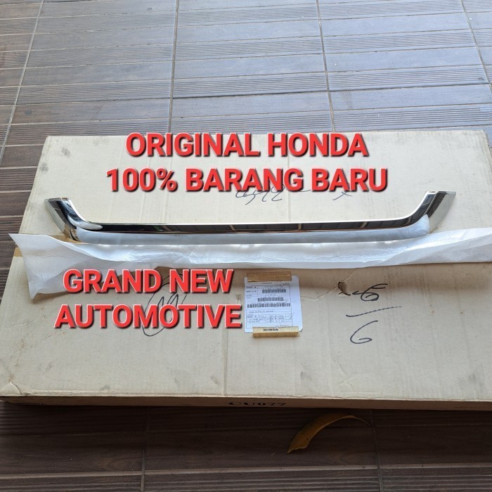 LIST GRILL CHROME TENGAH HONDA CRV RE GEN 3 2010-2012 FACELIFT ORI