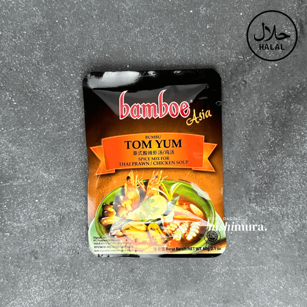 

Bumbu Tomyam Instan Halal Bamboe - TomYum Paste Instant Soup Thailand